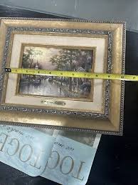 Thomas Kinkade Stillwater Cottage Collectible Accent Prints Art Painting | eBay