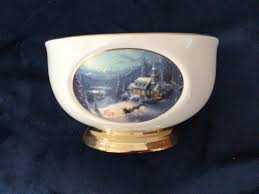 THOMAS KINKADE PAINTER OF LIGHT "SUNDAY EVENING SLEIGH RIDE ...