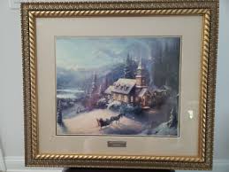 Sunday Evening Sleigh Ride by Thomas Kinkade Library ...