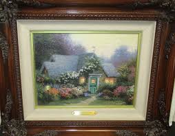 THOMAS KINKADE "WEATHERVANE HUTCH" HAND SIGNED LIMITED ...