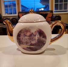 Thomas Kinkade | Accents | Thomas Kinkade Teapot Home Is ...