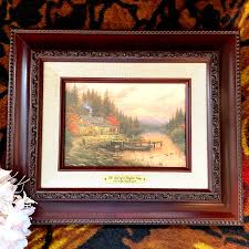 Thomas Kincade "the End of a Perfect Day" Authenticated ...