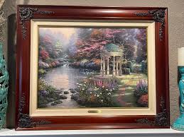 Thomas Kinkade The Garden of Prayer Limited Edition Framed ...