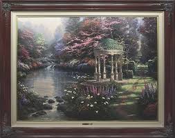 Sold at Auction: Thomas Kinkade, Thomas Kinkade, The Garden ...