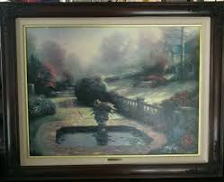 Gardens Beyond Autumn Gate by Thomas Kinkade | eBay