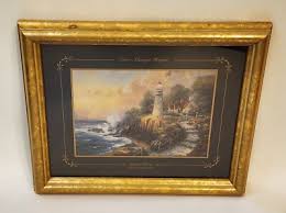 Thomas Kincaid "Light Of Peace" MINI Print Framed (12.25”x ...