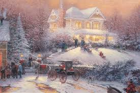 Victorian Christmas II by Thomas Kinkade