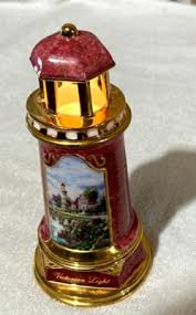 Vintage Thomas Kinkade 8" Painter of Light - Lighthouse Lamp ...