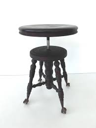 Antique Piano Stool, Glass Ball Claw Feet, Thomas Organ Co ...