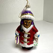 Dillard's Trimmings Christmas Ornament Child Holding Gift ...