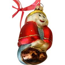 Mrs Claus Christmas Ornament Figurine German. For Sale at ...