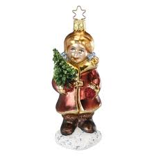 Tannenbaum Tot Limited Edition Ornament by Inge Glas of Germany