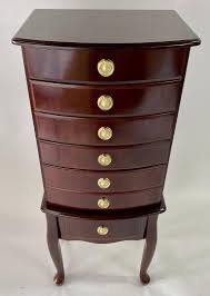 Mahagony Flatware Chest End Table by Thomas Pacconi For Sale ...