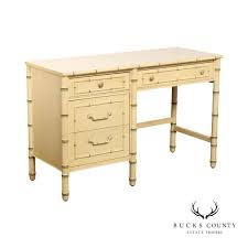 Thomasville 'Allegro' Faux Bamboo Writing Desk | eBay
