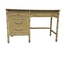 Thomasville Allegro Faux Bamboo Desk Available for Custom Lacquer