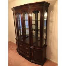 Thomasville Mahogany China Cabinet - AptDeco