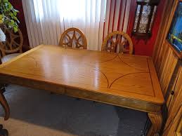 oak dining table and chairs | eBay