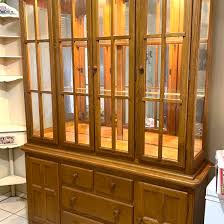 Wood China Cabinet for Sale in Palmview, TX - OfferUp