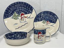 Vintage Snowman by Thomson Pottery Dinnerware | Choose From ...