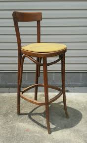 Rare antique bent wood Cafe Chair Thonet Vtg Mid Century ...