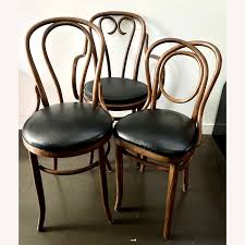 Set of 3 Vintage Bentwood Bistro Chairs - AptDeco