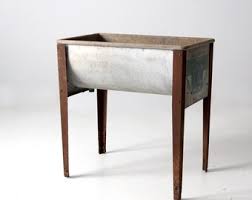 Vintage Metal Washtub - Etsy