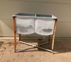 Metal Wash Tub | eBay