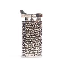 Kiribi Kabuto Pipe Lighter - Tsuchime Silver