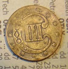 1852 SILVER 3 CENT COIN | eBay