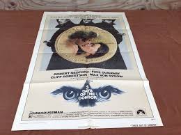 1975 3 Days Of The Condor Original Movie House Full Sheet ...