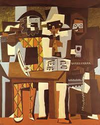 Three Musicians by Pablo Picasso – ArtsCart.com