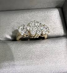 Beautiful 14K Gold and Diamond Ring for Women! Used size ...