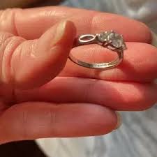 Vintage | Jewelry | Sterling Silver 925 Cv Ring | Poshmark