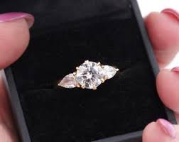 Diamond Ring 2.40 Ct, Engagement Ring, 18k Gold, Vintage ...