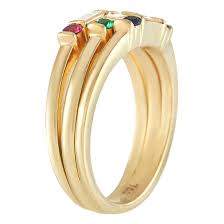 Tiffany & Co. Vintage Sapphire, Ruby, Emerald And Diamond Ring Band Available For Immediate Sale At Sotheby's