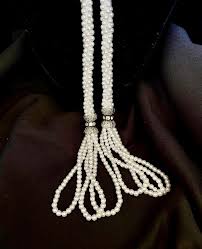 Vintage Faux Pearl Lariat Necklace 20” - Etsy