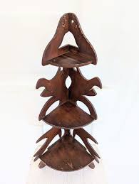 Vintage Wood Corner Shelf, Small Vintage Shelf, Vintage Bird Shelf, Carved Bird Shelf, Wood Display Shelf, Vintage Corner Shelf, Three Tier - Etsy