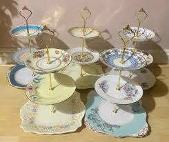 Vintage Three Tier Cake Stand - Etsy Denmark