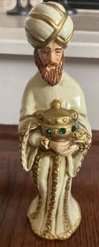 Vintage MY Japan We Three Kings Wise Men Figurines Gold ...