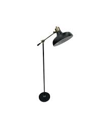 Black Adjustable Schoolhouse Standing Lamp | Gotham Scenic