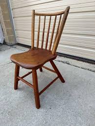 Antique 19th Century Windsor Style Spindle Back Dining ...