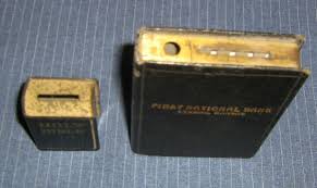 Lot 2 Vintage Banks-Lyndon,Kansas,First National,Holy Bible ...