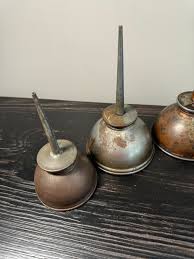 Five Vintage Thumb Pump Oilers - Etsy