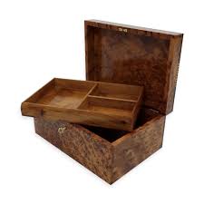 Tirra Handcrafted Moroccan Thuya Wood Jewelry Box – Moroccan ...