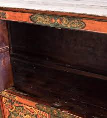 Tibetan 19th Century Altar Cabinet with Original Painting ...