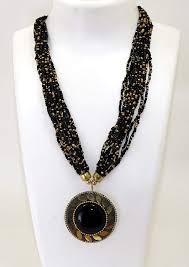 Vaghbhatt Fashion Tibetan Beads Necklace For Women And Girls ...
