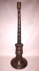 ANTIQUE INDIAN ETHNIC BRASS SHEHNAI MUSIC INSTRUMENT MEASTRO ...