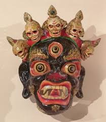 Masks by Tibetan School: Highest-quality art reproduction