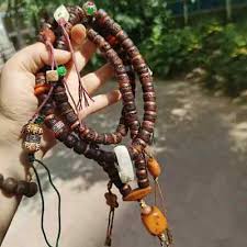 Tibetan style yak bone barrel bead Tibetan style accessories ...