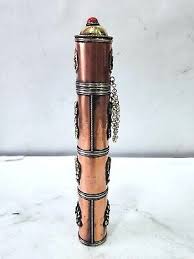 Antique Hand Forged Nepal Buddhist Incense Holder Oxidized ...